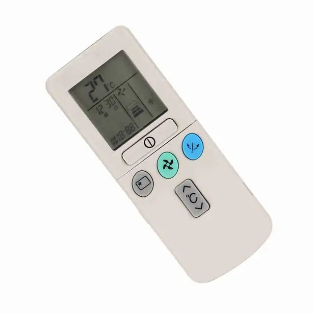 Telecomanda/remote aer conditionat compatibila cu Hitachi RAR-2A1/RAR-52P1/RAR-2SP1/RAR-3U4/RAR-2P2, cu afisaj LCD, alb, 1 buc
