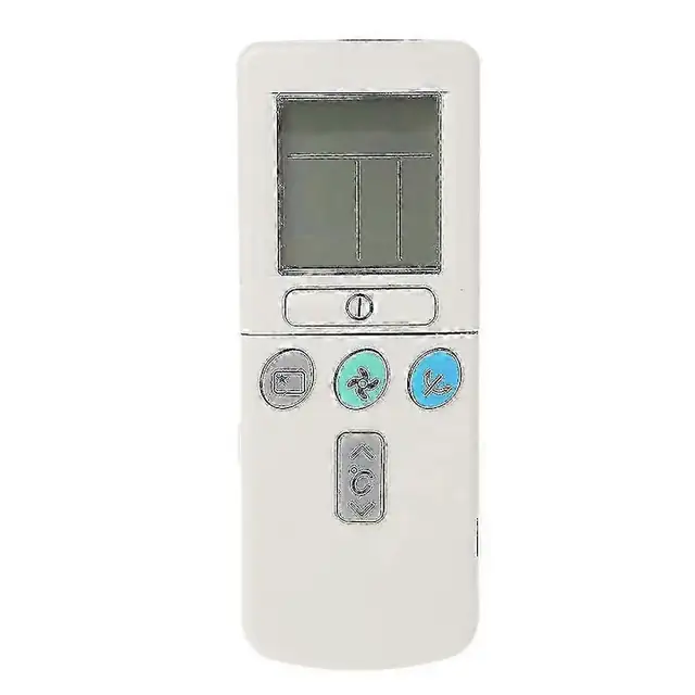 Telecomanda aer conditionat RAR-3U3, functii racire incalzire, negru, 14.5x5.5x1.5cm