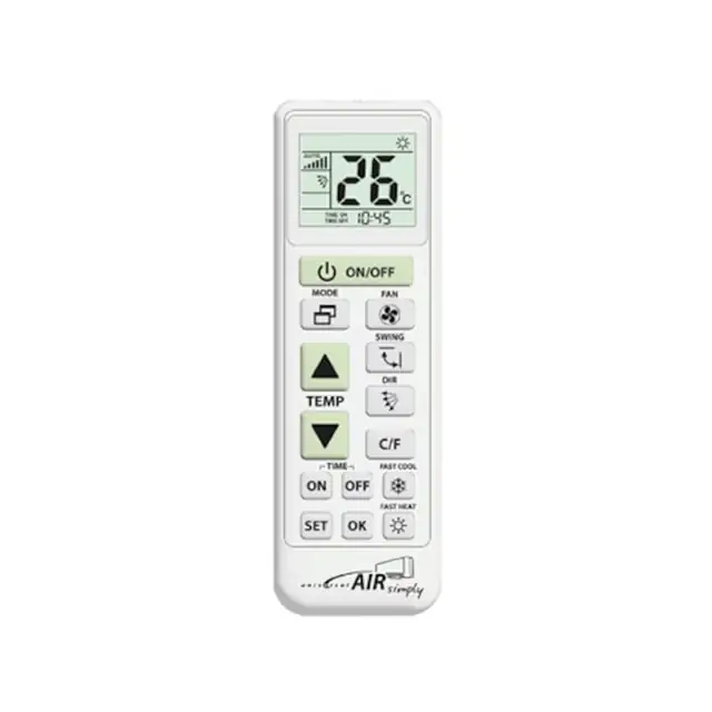Telecomanda aer conditionat OEM K-JL42533-UNI, universala Alb