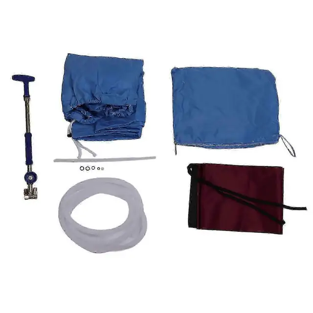 Set husa curatare aer conditionat, impermeabil, furtun drenaj, 40x125cm