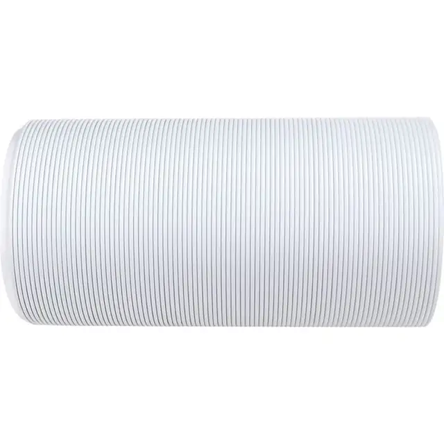 Furtun evacuare/tub flexibil universal pentru aer conditionat, diametru 15 cm, lungime 2 m, Alb