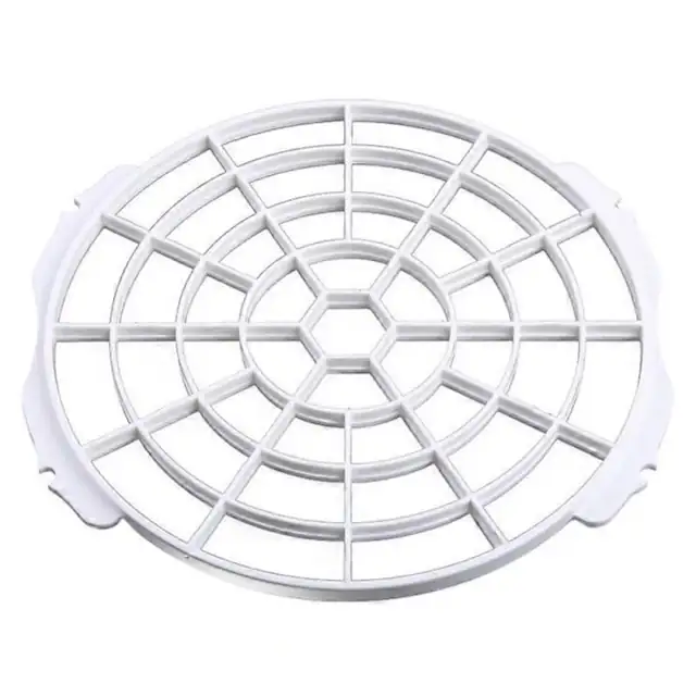 Conector evacuare / adaptor pentru aer conditionat portabil cu filtru, compatibil cu furtun diametru 150 mm, din plastic durabil, alb, 1 buc.