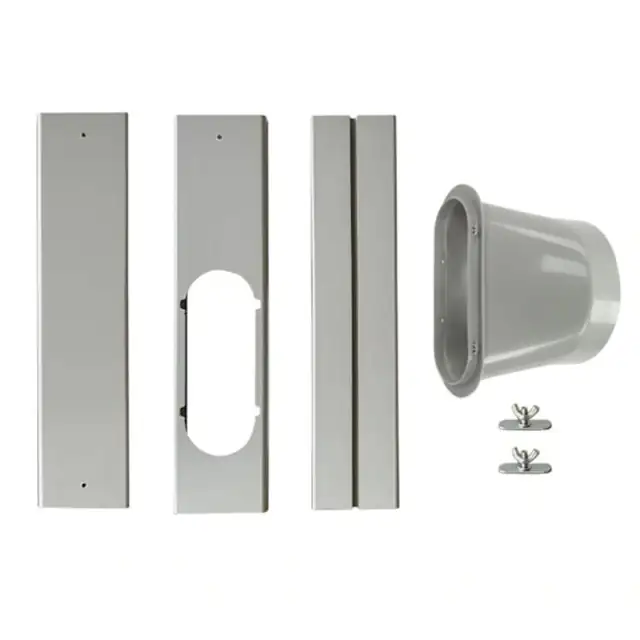 Fereastra telescopica PVC pentru aer conditionat portabil, reglabila 43x165cm, alb
