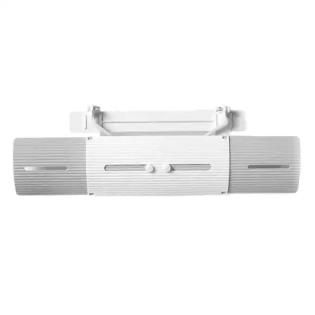 Paravan reglabil pentru aer conditionat, telescopic, gri, 11.2x54-69.8cm