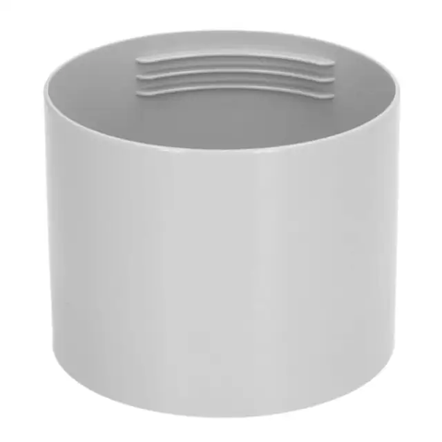 Conector evacuare/adaptor pentru aer conditionat portabil 150mm, filet universal CW/CCW, din ABS rezistent, etans, Alb, 1 buc