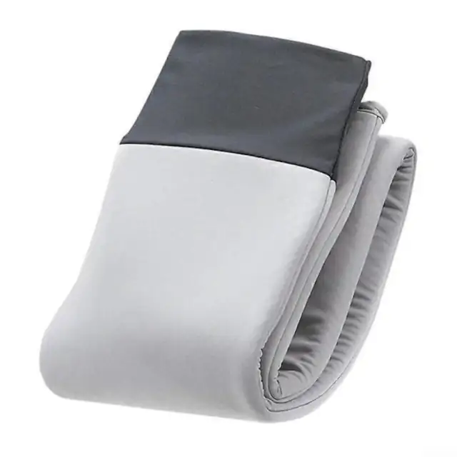 Husa pentru furtun aer conditionat portabil, invelis izolant din Oxford, diametru reglabil pana la 6 inchi (15 cm), lavabila si reutilizabila, gri/negru, 150 x 15 cm, 1 buc