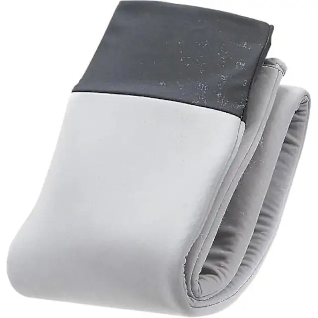 Husa pentru furtun aer conditionat portabil, protectie pentru furtun ON8AU697UZ34TT6R8, lavabila si reutilizabila, izoleaza termic si protejeaza de praf si soare, gri/gri inchis, 150x15 cm, 1 buc