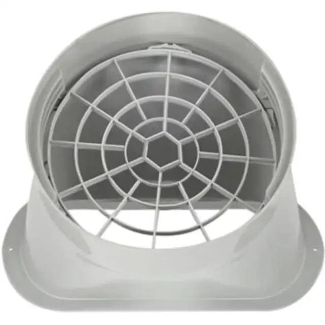 Conector furtun evacuare universal pentru aer conditionat portabil, ABS, 150mm, grila anti-insecte