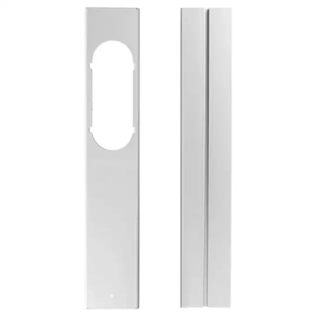 Adaptor fereastra universal pentru aer conditionat mobil, garnitura reglabila extensibila pana la 110 cm, usor, durabil si non-toxic, Alb, 1 buc