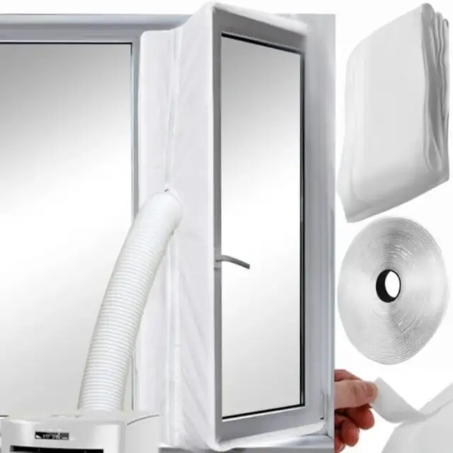 Etansare fereastra pentru aparat aer conditionat, alb, 400cm