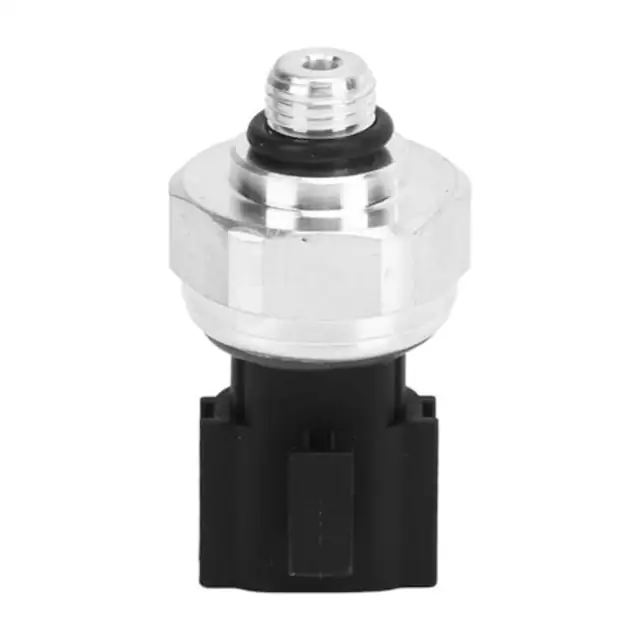 Senzor presiune refrigerant/senzor climatizare auto de inlocuire pentru supapa motor, rezistent la temperaturi inalte, durabil, argintiu/negru, 1 buc