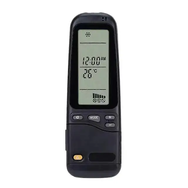 Telecomanda aer conditionat, universala, compacta, plastic, 13x4x2cm