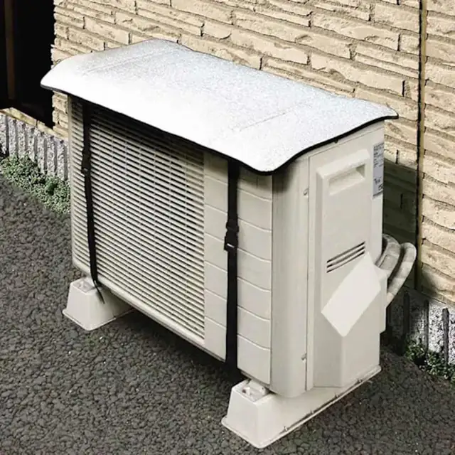 Protectie pompa caldura aer conditionat exterior folie aluminiu 5mm impermeabil UV