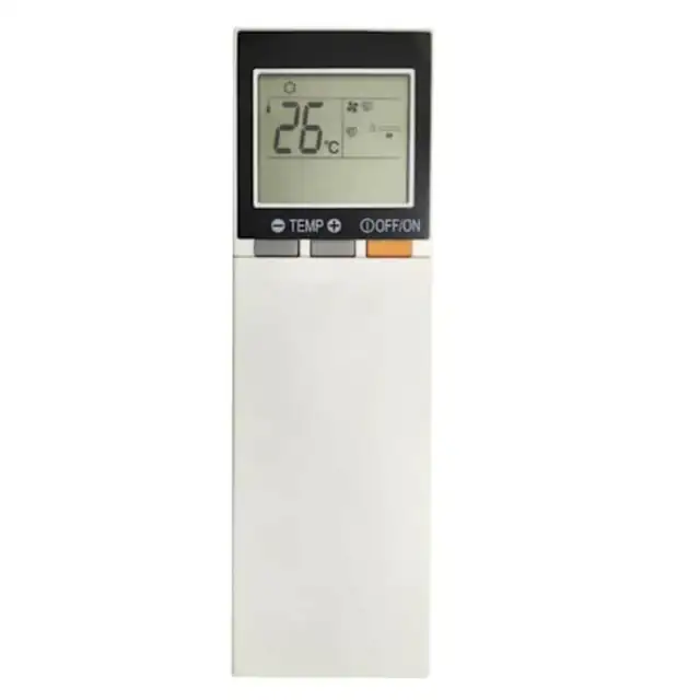 Telecomanda SG12D pentru aer conditionat Mitsubishi, cu afisaj LCD, compatibila cu modele Mitsubishi, alb, 1 buc.
