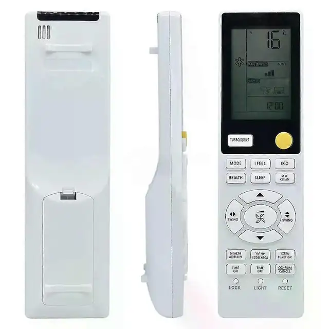 Telecomanda/remote pentru aer conditionat YR-HJ compatibil Haier Arctic Expert Plus, material ABS, necesita 2 x baterii AAA (nereincluse), alb, 1 buc