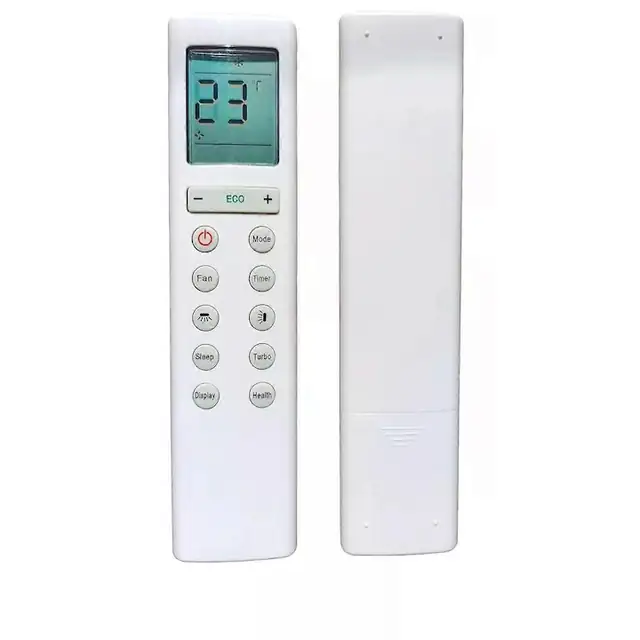 Telecomanda AC-241 pentru aer conditionat, compatibila Sharp/Kreeg/TCL, cu functie ECO, din ABS, Alb, 1 buc.
