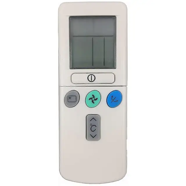 Telecomanda universala pentru aer conditionat (remote compatibil) RAR-2P1/RAR-2P2/RAR-3U1/RAR-3U2/RAR-3U3/RAR-3U4/RAR-2A1/RAR-2SP1/RAR-52P1/RAR-52P2, compatibila cu Hitachi, taste sensibile, fara baterii si manual, alb, 1 buc
