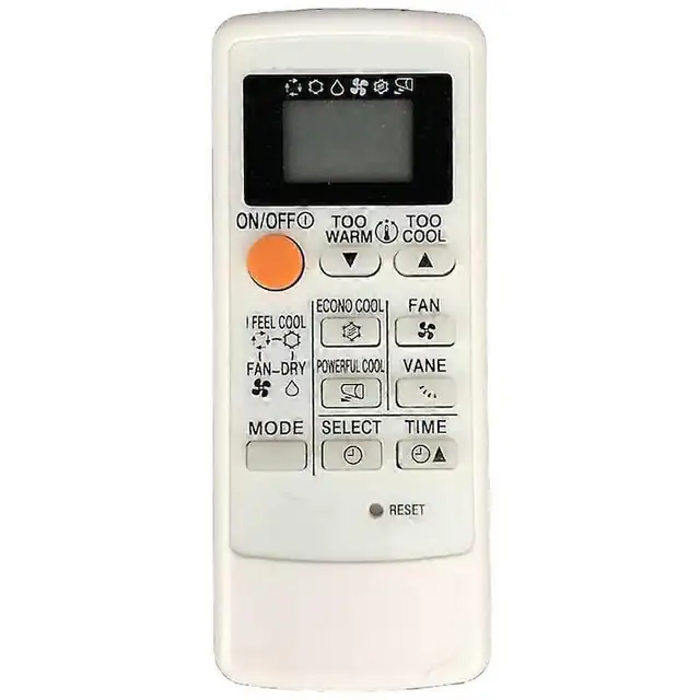 Telecomanda universala / remote pentru aer conditionat MP-04A, compatibila cu unitati Mitsubishi, ecran LCD, Alb, 1 buc