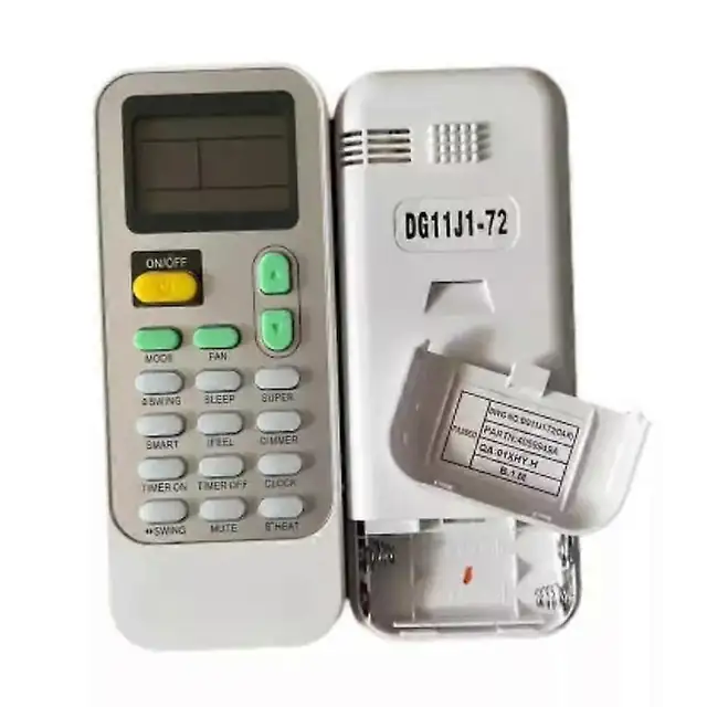 Telecomanda aparat aer conditionat DG11J1-72, ABS, alb, 28x13.5x0.5cm