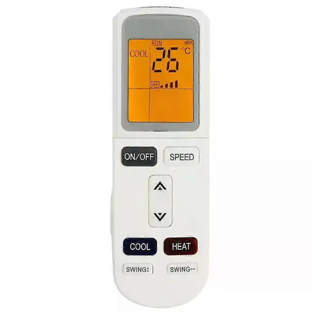 Telecomanda aer conditionat YKR-L/201E, ABS, negru, 28x13.5x5cm