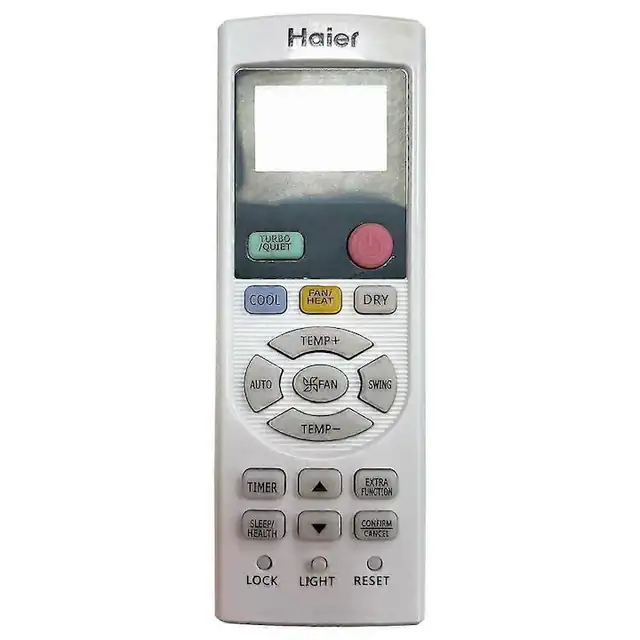 Telecomanda aparat aer conditionat, nebranduit, HA-0316, ABS, 433 MHz, alb, 1 buc