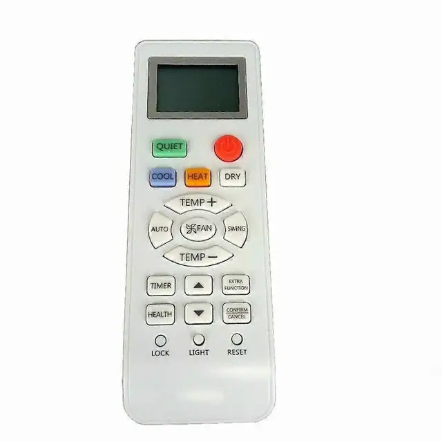 Telecomanda aparat aer conditionat, OEM, YL-HD01, ABS, 28x13.5x0.5cm, alb