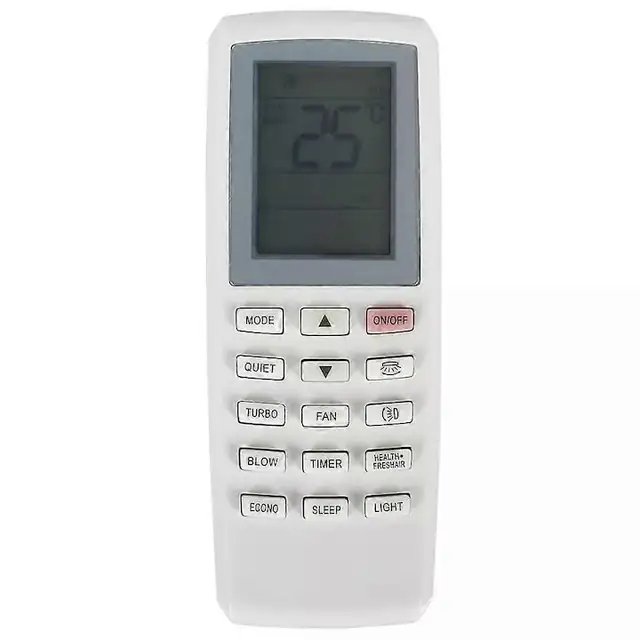 Telecomanda pentru aer conditionat YV0FB5/YVOFB5, compatibila cu GREE, modele X3I 27/35/52, din ABS, alb, 1 buc