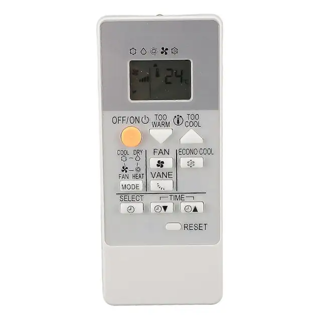 Telecomanda aer conditionat RH18A compatibila MSZ HR25VF/HR35VF/HR42VF/HR50VF, din ABS, functii complete, Alb, 1 buc