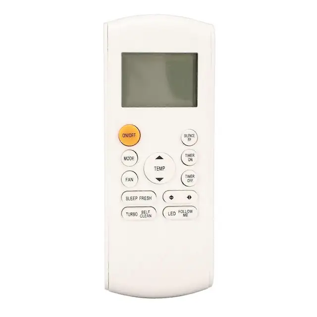 Telecomanda aer conditionat RG57A4 BGEF, inlocuitor universal compatibil cu Midea Maxicool RG57/R57, alimentare 2 x AAA, din ABS rezistent, Alb, 1 buc