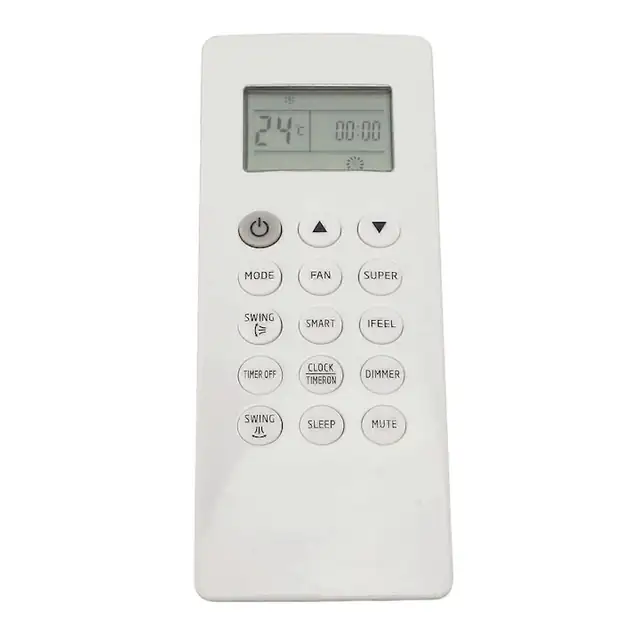 Telecomanda aparat aer conditionat DG11Q1 01 DG11Q1 02, ABS, negru, 15x5x2cm