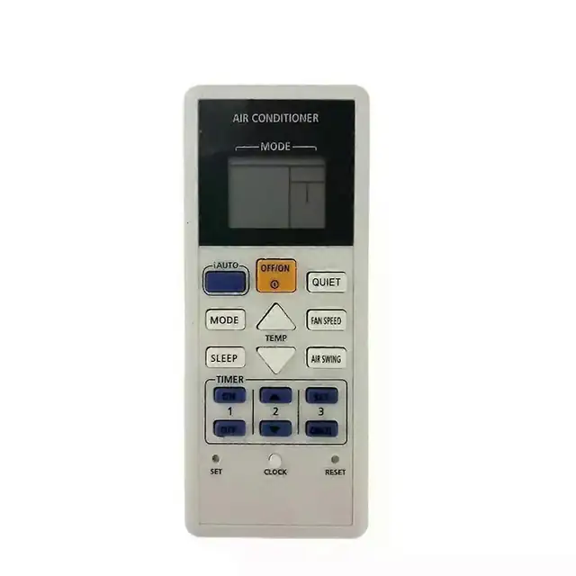 Telecomanda aparat aer conditionat, model A75C03580, ABS, negru, 28x13.5x5cm
