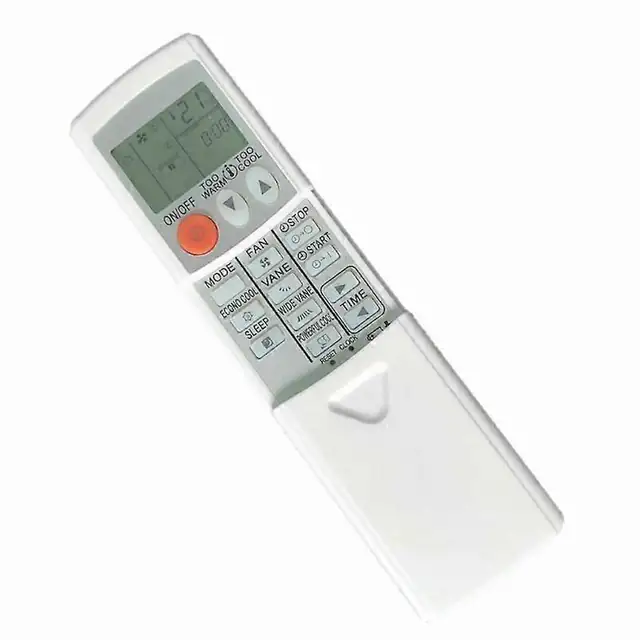 Telecomanda KD06ES pentru aer conditionat, compatibila cu Mitsubishi KM05B/MSZ-GA35VA/KD07BS, material ABS, alb, 1 buc.