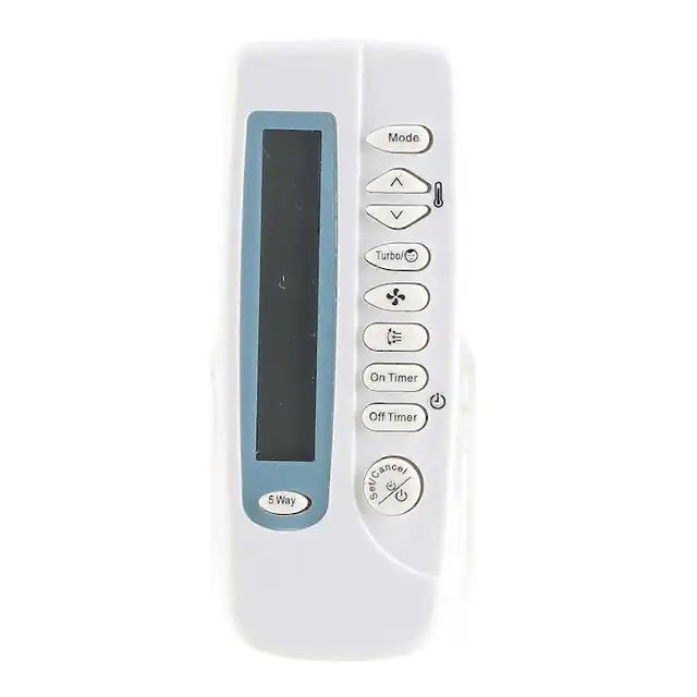 Telecomanda universala aparat aer conditionat, alb, 11.5x4.7x2cm
