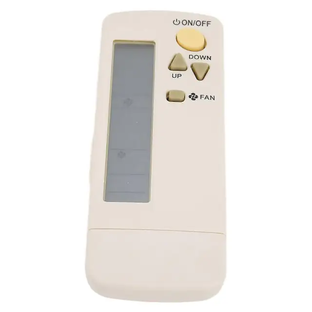 Telecomanda pentru aer conditionat, Model BRC4C151, compatibila cu Daikin BRC4C151/152/153/155/158/159/160, din ABS rezistent la abraziune, universala, bej, 1 buc