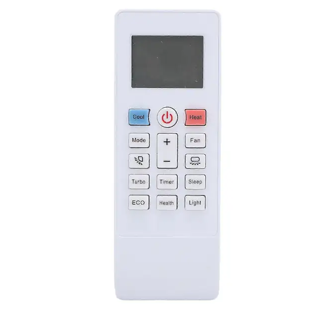 Telecomanda/remote aer conditionat Shinco, din ABS, cu functii complete, alimentare AAA x2 (baterii neincluse), alb, 1 buc