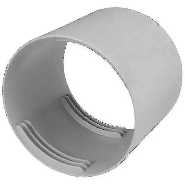 Cuplaj/connector pentru furtun evacuare aparat aer conditionat portabil, universal filetat stanga-dreapta, pentru furtun 150mm (6 inch), plastic, alb, 1 buc