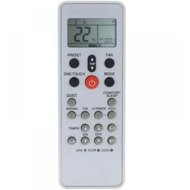 Telecomanda aer conditionat WC-L03SE 15x5.5cm negru