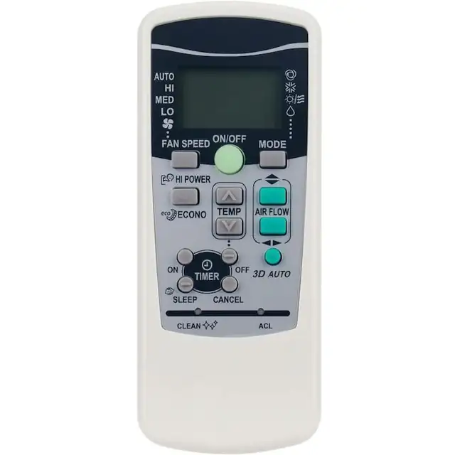 Telecomanda aparat aer conditionat, compatibil Mitsubishi, ABS, negru, 10m, universal