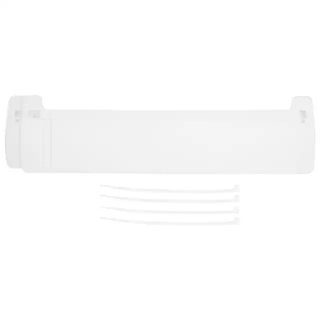 Paravan deflector de aer pentru aer conditionat, retractabil si reglabil, pliabil, compatibil universal, alb, 1 buc.