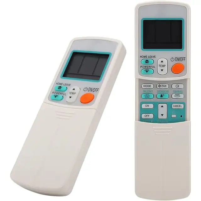 Telecomanda universala pentru aer conditionat, compatibila Daikin ARC433A1/ARC433B70/ARC433A70/ARC433A21/ARC433A46/ARC433A75, carcasa ABS, distanta de control >8m, baterii 2xAAA (nu incluse), alb, 1 buc