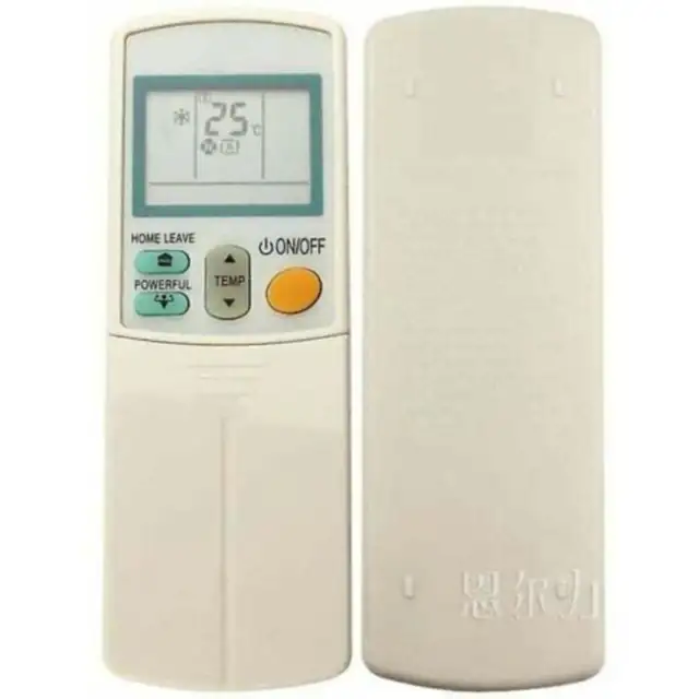 Telecomanda aer conditionat universala 433A1, compatibila Daikin, 433 MHz, alimentare pe baterii, 1 canal, Alb, 1 bucata