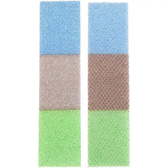 Set 2 bucati, Filtre aer conditionat (filtre AC) tip bumbac (C), pentru unitati interioare, compatibile cu flux orizontal/vertical, Multicolor, 2 bucati