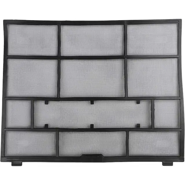 Grila filtru aer conditionat universal, anti-praf, durabila, negru, 32 x 252 mm, 1 buc