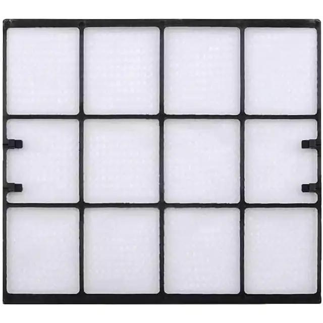 Filtru de praf pentru aer conditionat, FTXH35/FTXD35/25FV2C/FTXS35DV2C, blocare eficienta a prafului, instalare usoara, constructie robusta, alb/negru, 1 buc