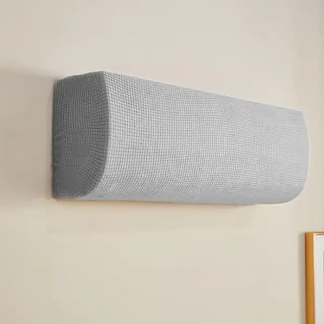 Husa protectie aparat aer conditionat perete, elastica, gri, 85x100cm