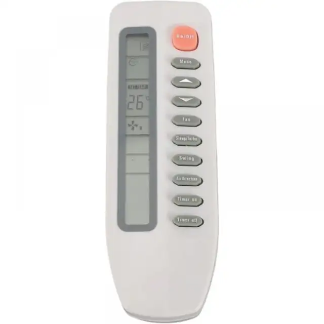 Telecomanda inlocuire aparat aer conditionat 12.5x4x2.5cm negru