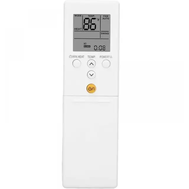 Telecomanda universala aparat aer conditionat, 22x6x1cm, negru