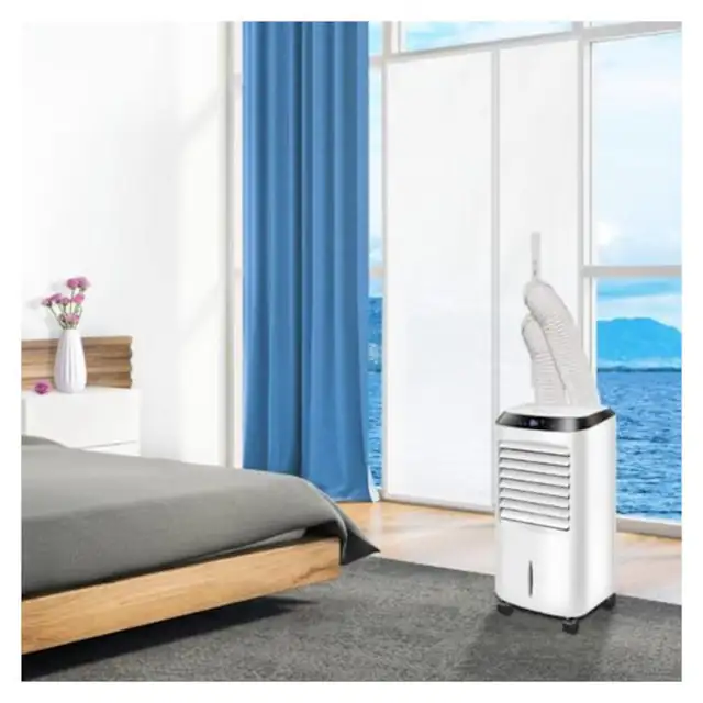 Jonctiune usa pentru aparat aer conditionat portabil, universal, 90x210cm, alb