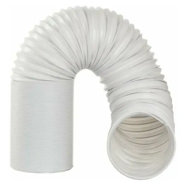 Tub evacuare aer conditionat portabil 13cm alb 30x150cm flexibil
