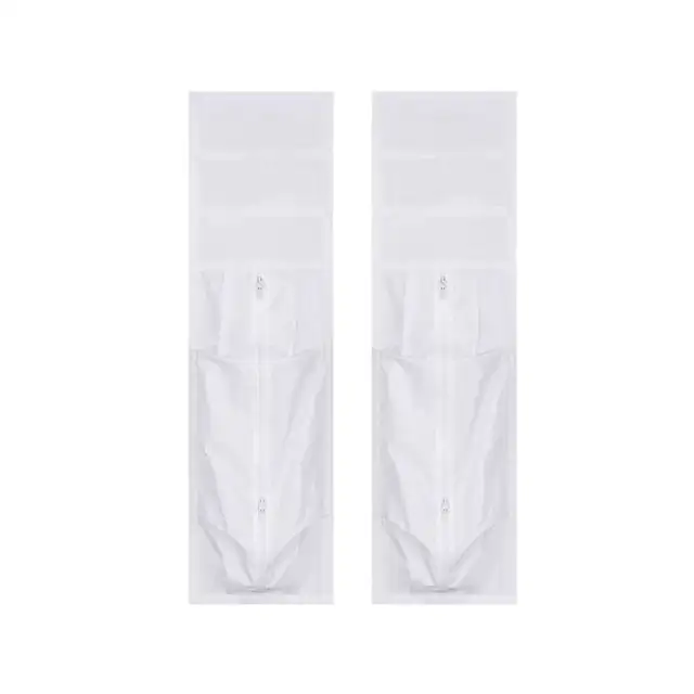 Etansare fereastra pentru aer conditionat portabil, 25 x 92 cm reglabila, izolare termica, compatibila cu 3 furtunuri, Alb, 2 bucati